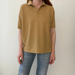 1980s Rusty Gold/Bronze Polo Shirt by Levi's