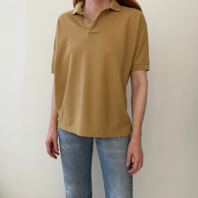 1980s Rusty Gold/Bronze Polo Shirt by Levi's