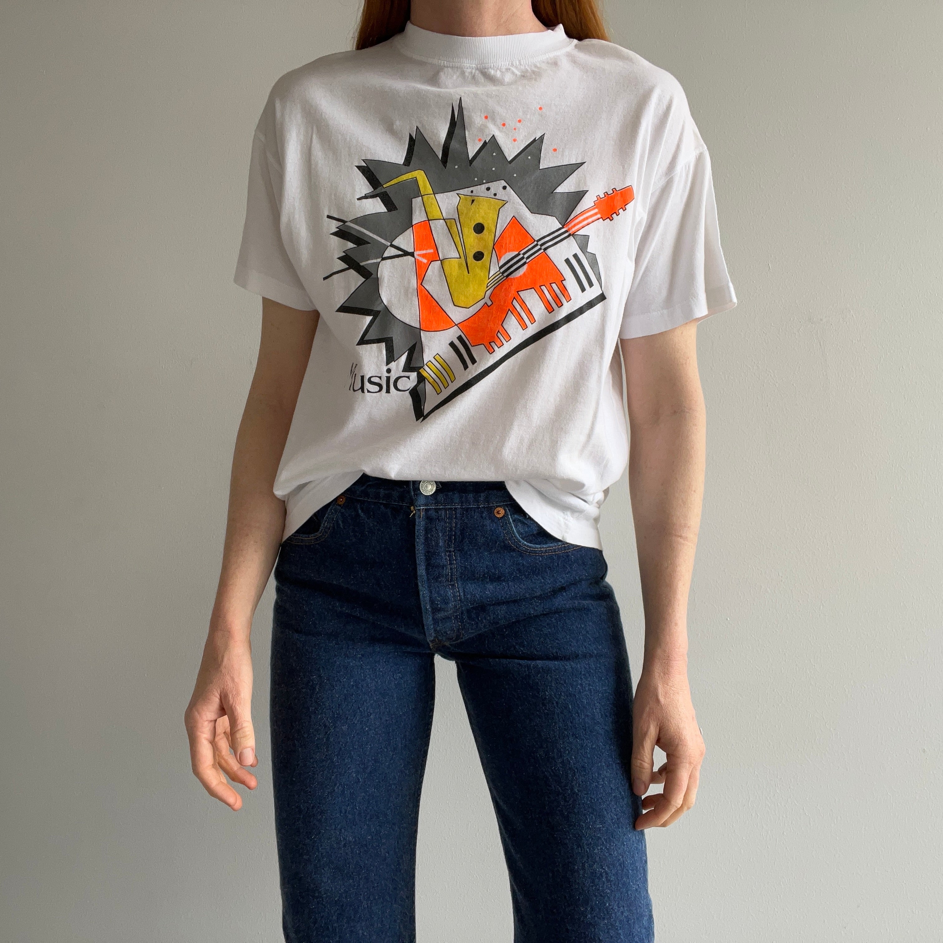 1980s Music Graphic T-Shirt