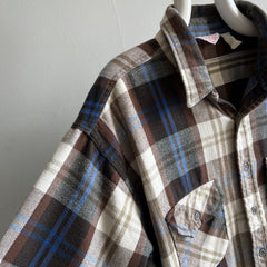 1980s Relaxed Fit Frostproof Cotton Flannel