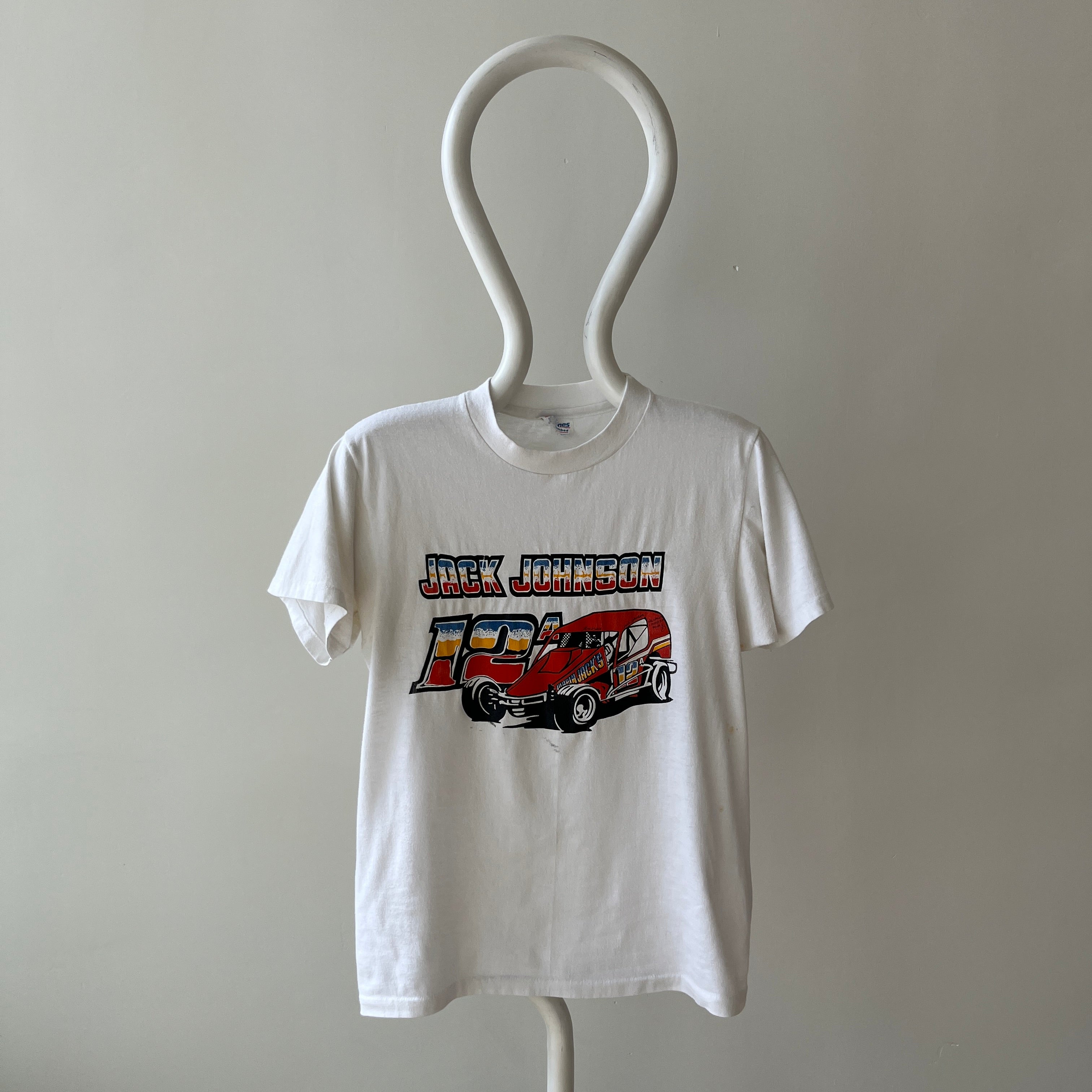 1980s Jack Johnson Drag Racing T-Shirt