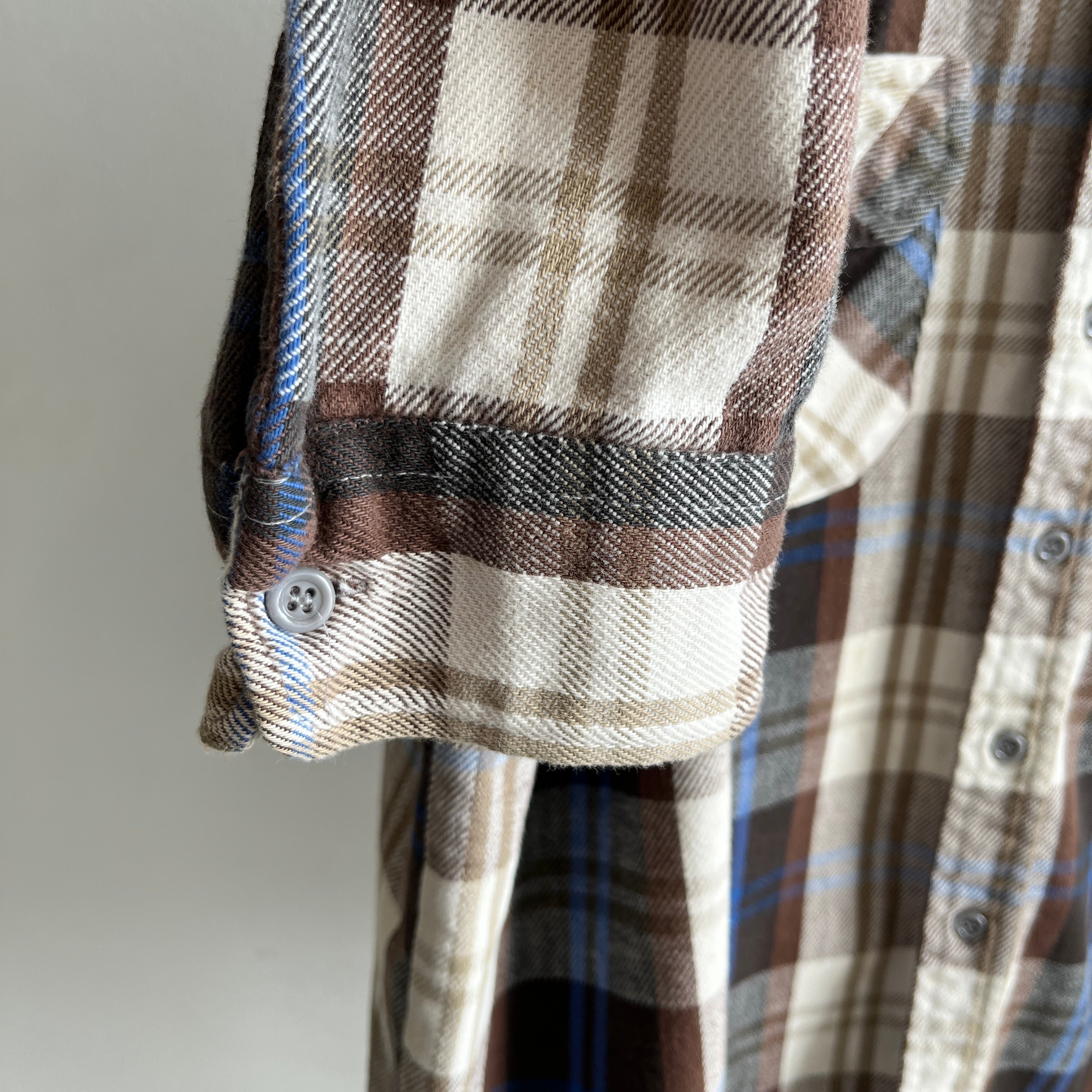 1980s Relaxed Fit Frostproof Cotton Flannel