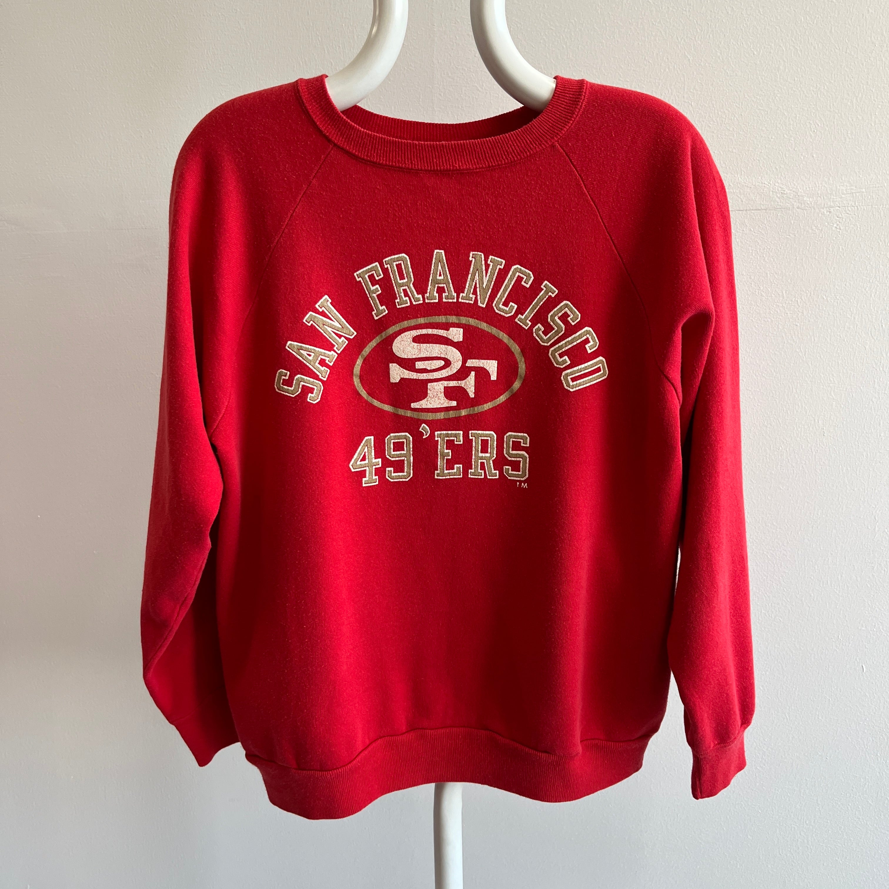 Vintage 1980s San Francisco 49ers Sweatshirt Selected by SharpLilTeeth