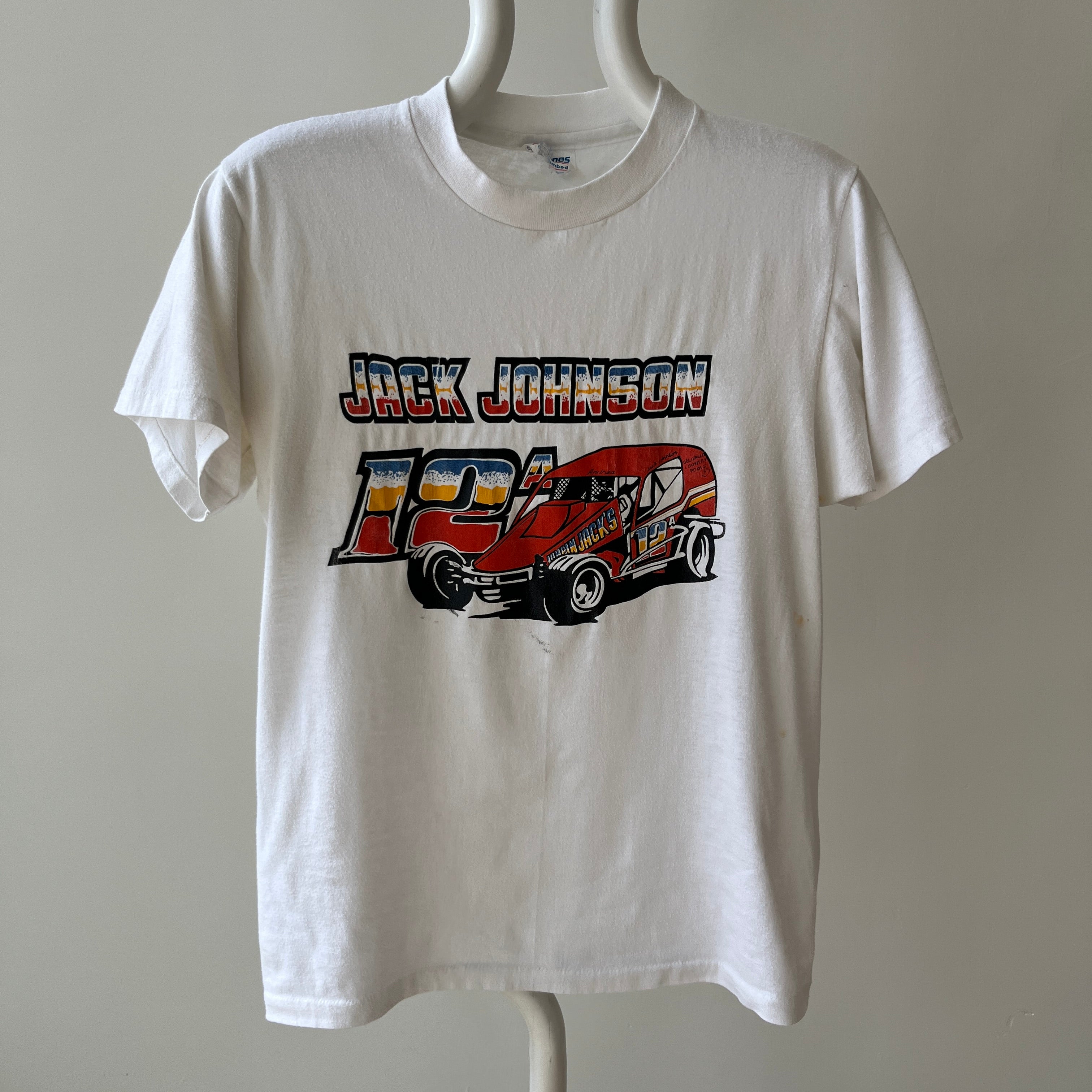 1980s Jack Johnson Drag Racing T-Shirt