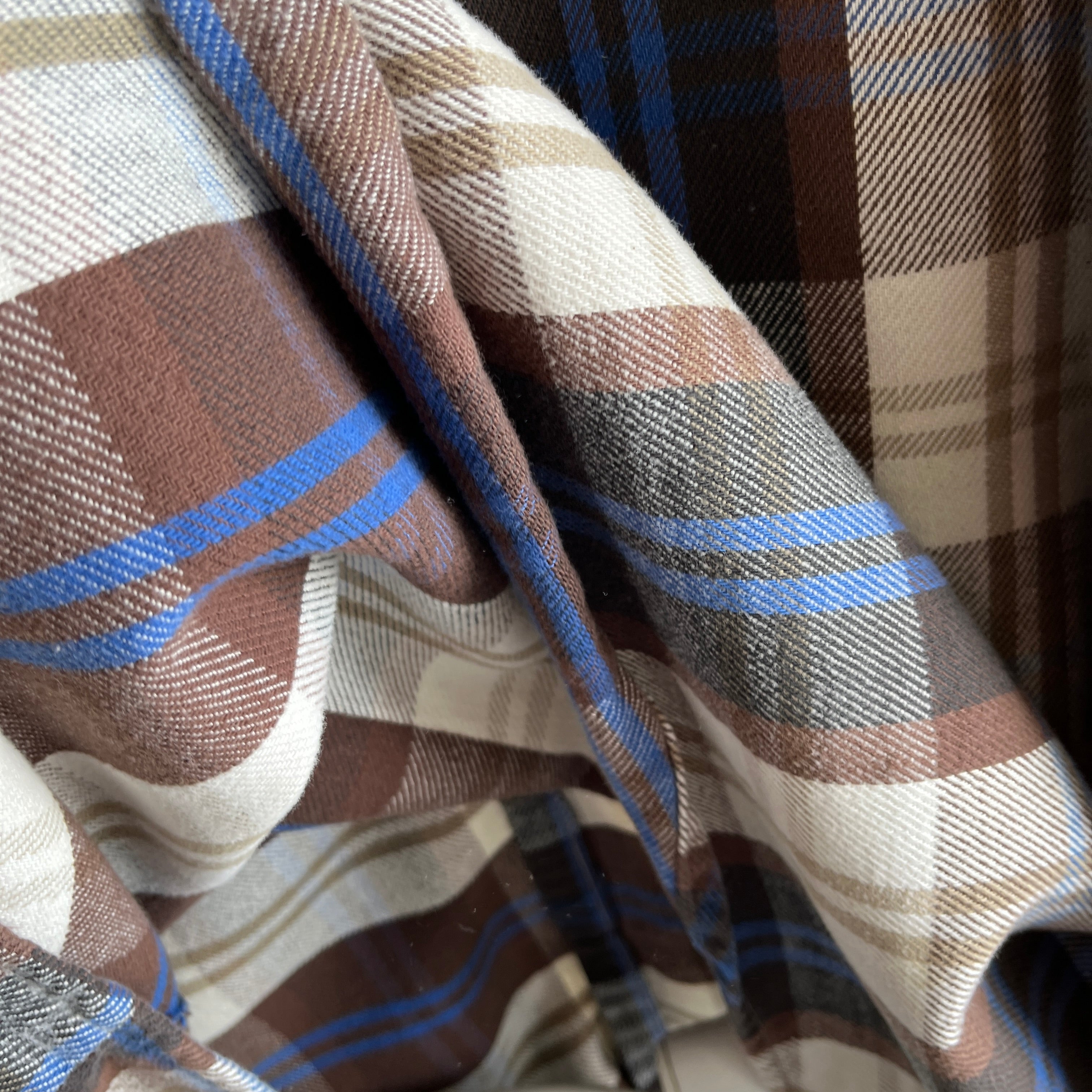 1980s Relaxed Fit Frostproof Cotton Flannel