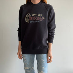 1980s Edinburgh, Scotland Sweatshirt Made in USA