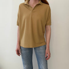 1980s Rusty Gold/Bronze Polo Shirt by Levi's