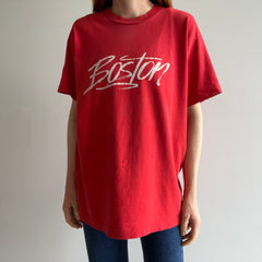 1980s Boston Faded and Beat Up Classic Tourist T-Shirt