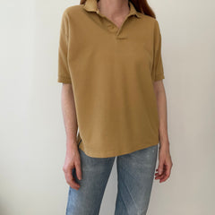 1980s Rusty Gold/Bronze Polo Shirt by Levi's