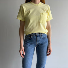 1980s Lemon Meringue FOTL Selvedge Pocket T-Shirt