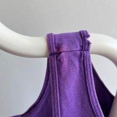 1980s Blank Cotton FOTL Purple Tank - Classic