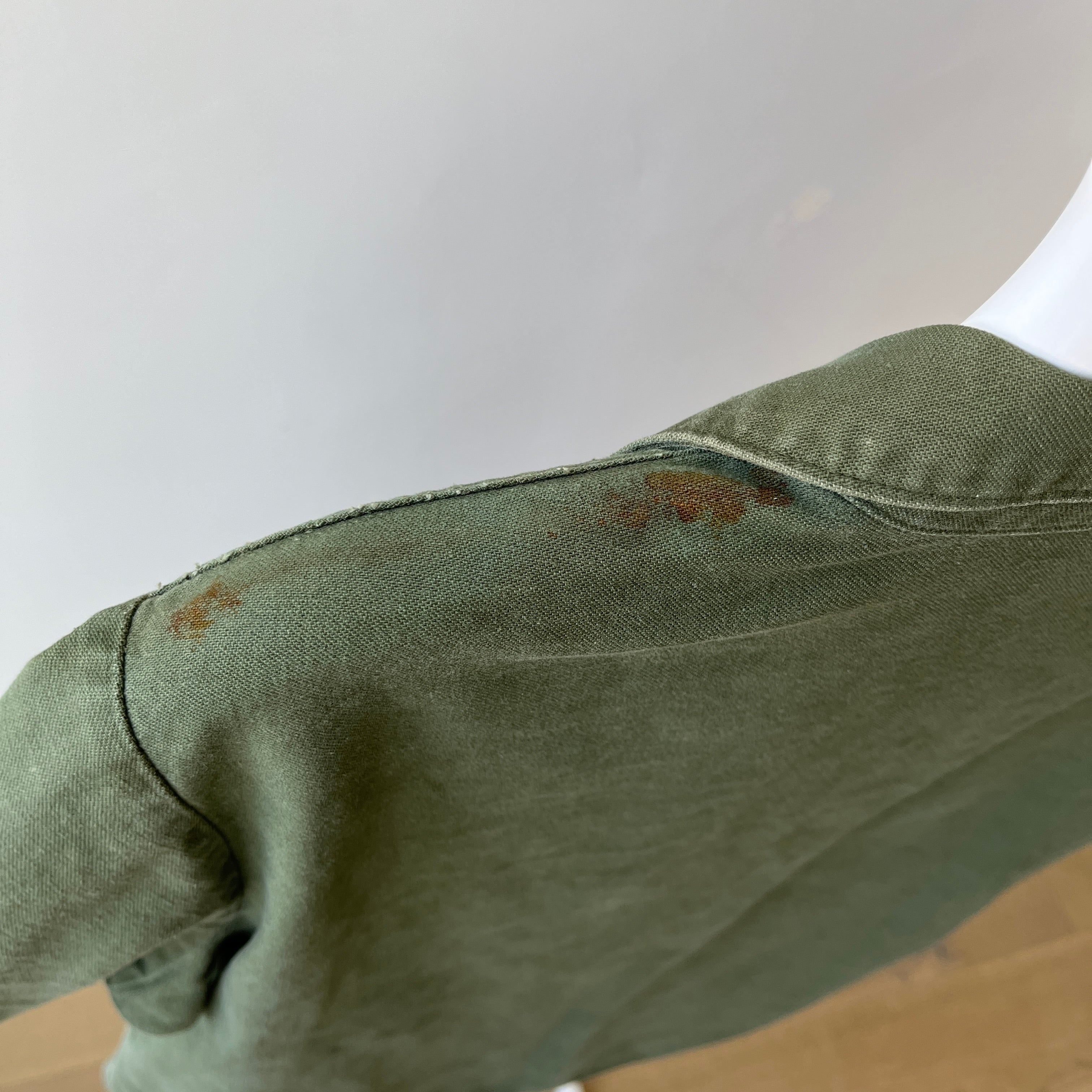 1970 Short Sleeve OG-107 US Military Vietnam Era Shirt