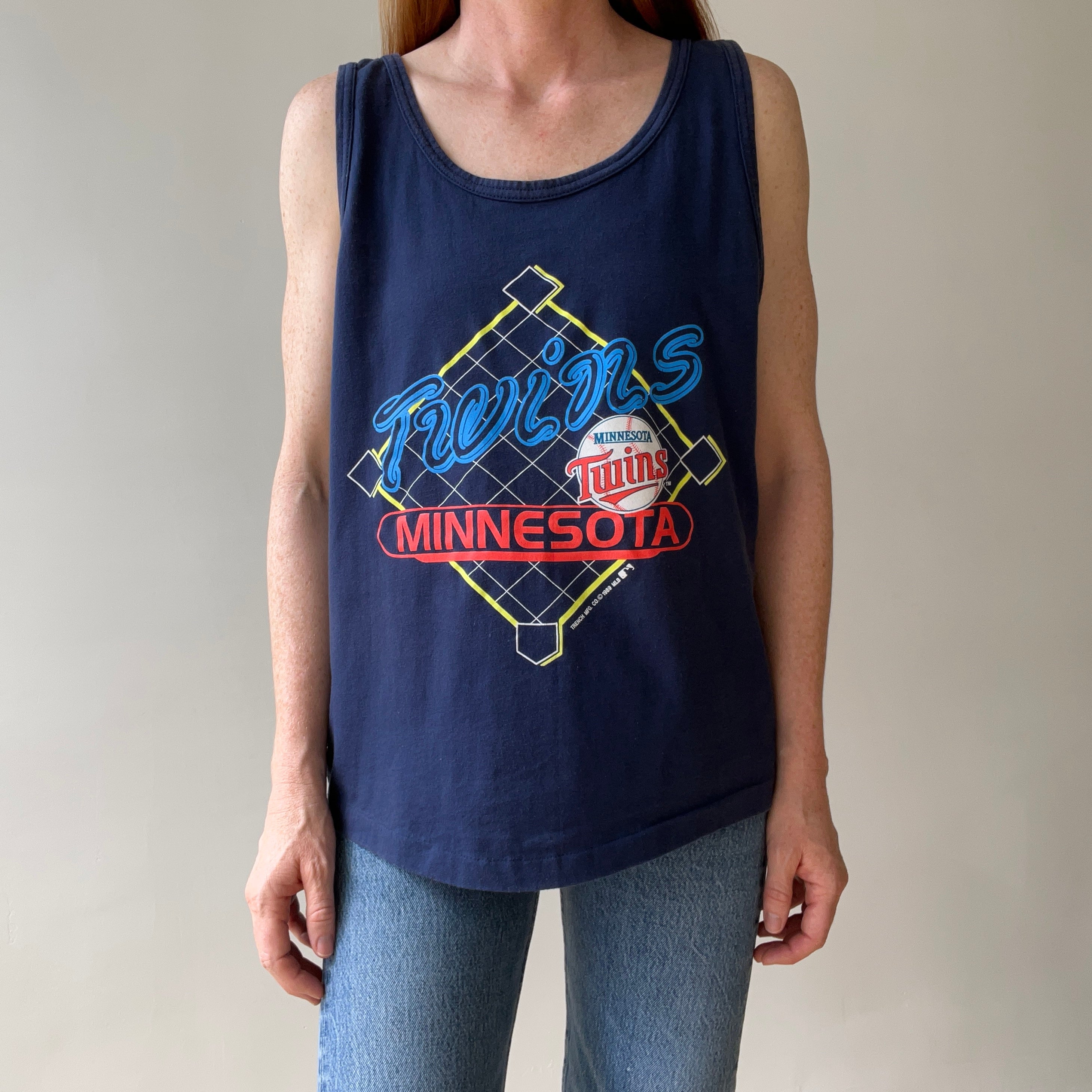 1989 Minnesota Twins Baseball Tank Top