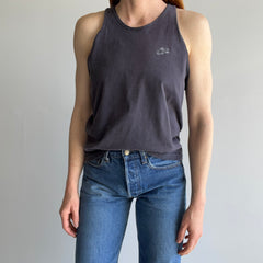 1980s USA Made Faded Black to Gray Nike Cotton Tank