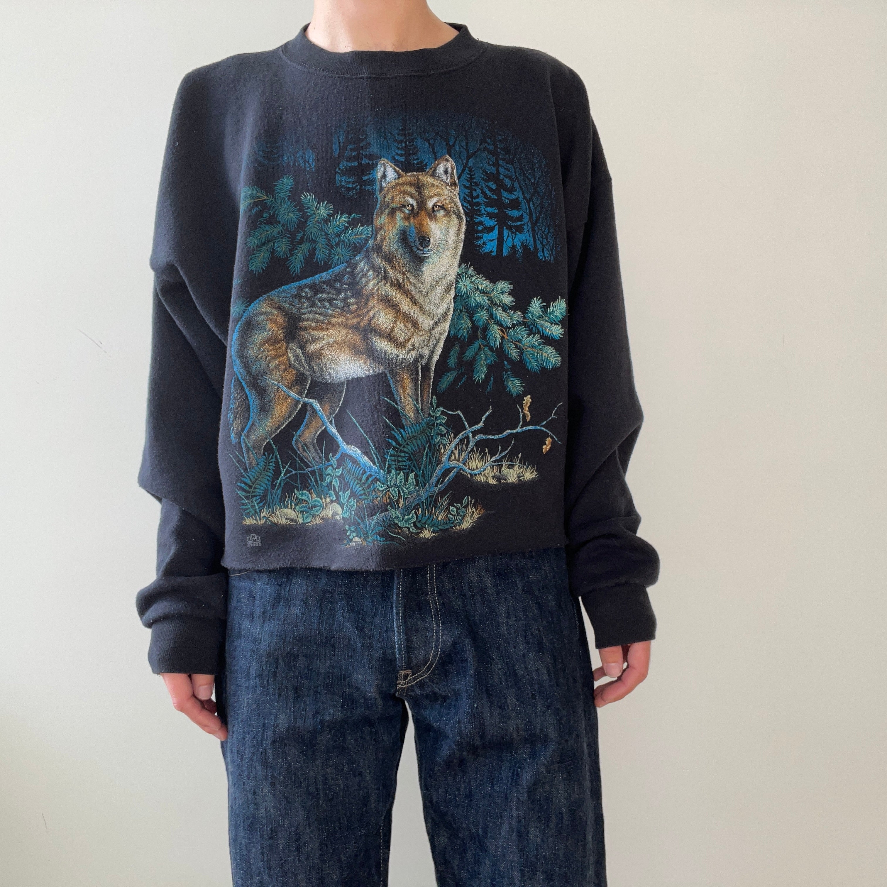1990s Wolf Sweatshirt
