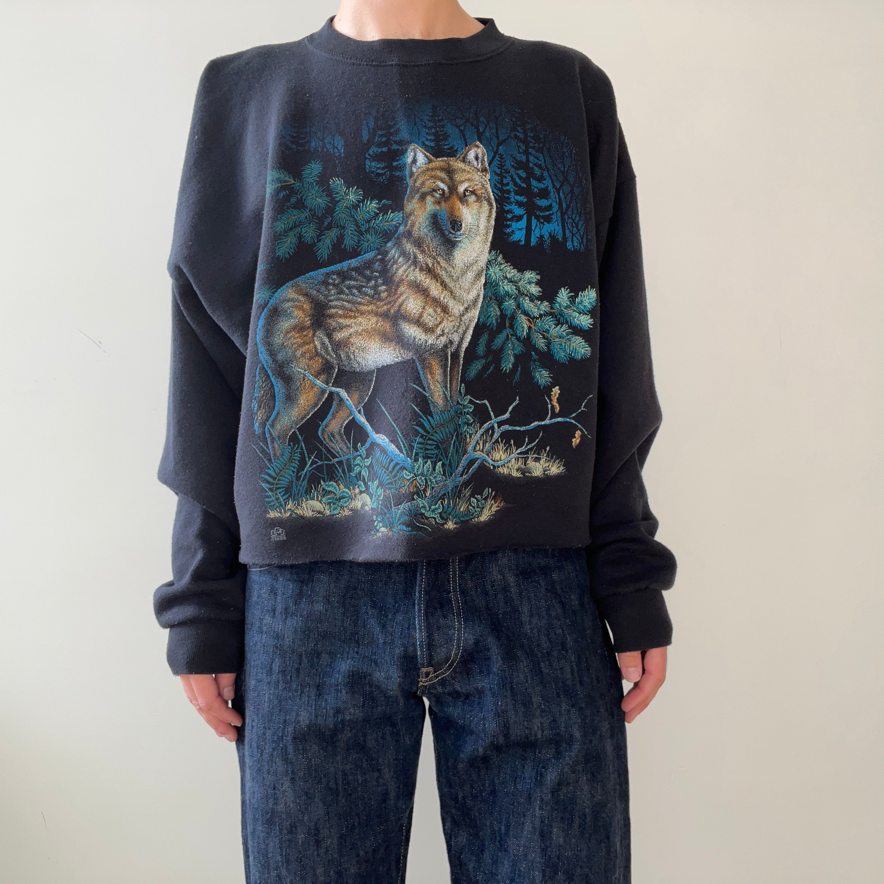 1990s Wolf Sweatshirt