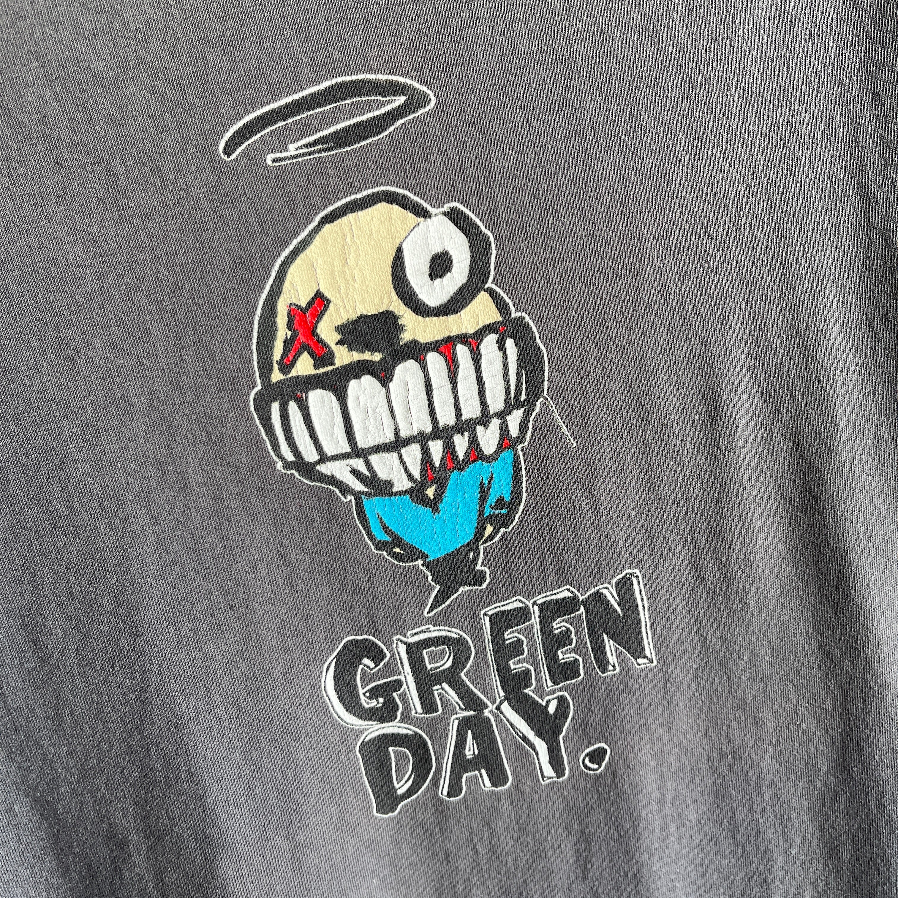 2000 Green Day Warped Tour Front and Back T-Shirt - USA Made, Murina Tag