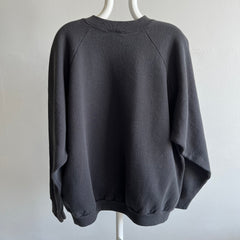 1990s Blank Black Sweatshirt by FOTL