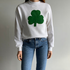 1980s DIY Clover Sweatshirt by Jerzees