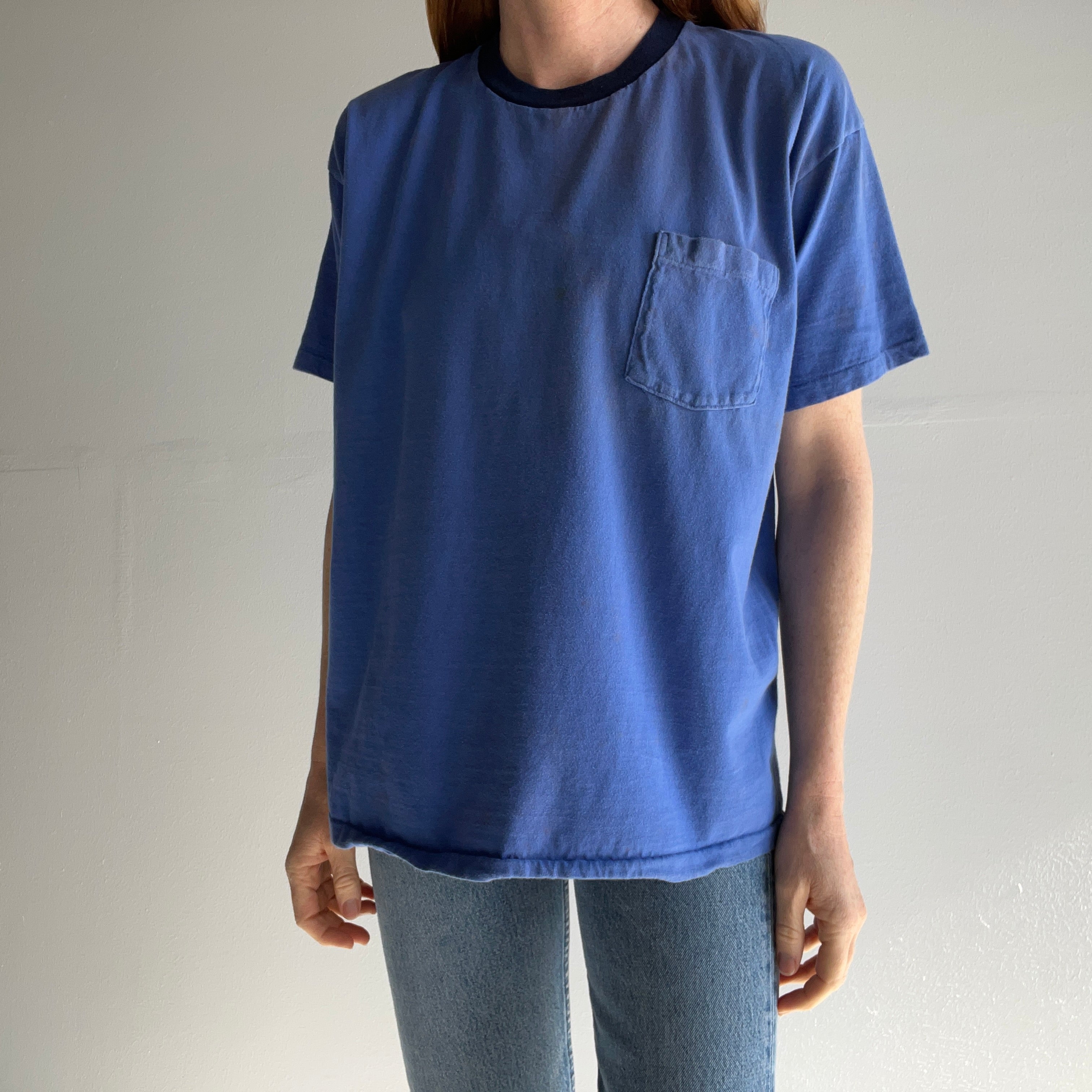 1990s USA Made Gap Cotton Pocket T-Shirt