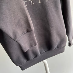 1980s Long Beach Ballet Epically Sun Faded Black to Gray FOTL Sweatshirt