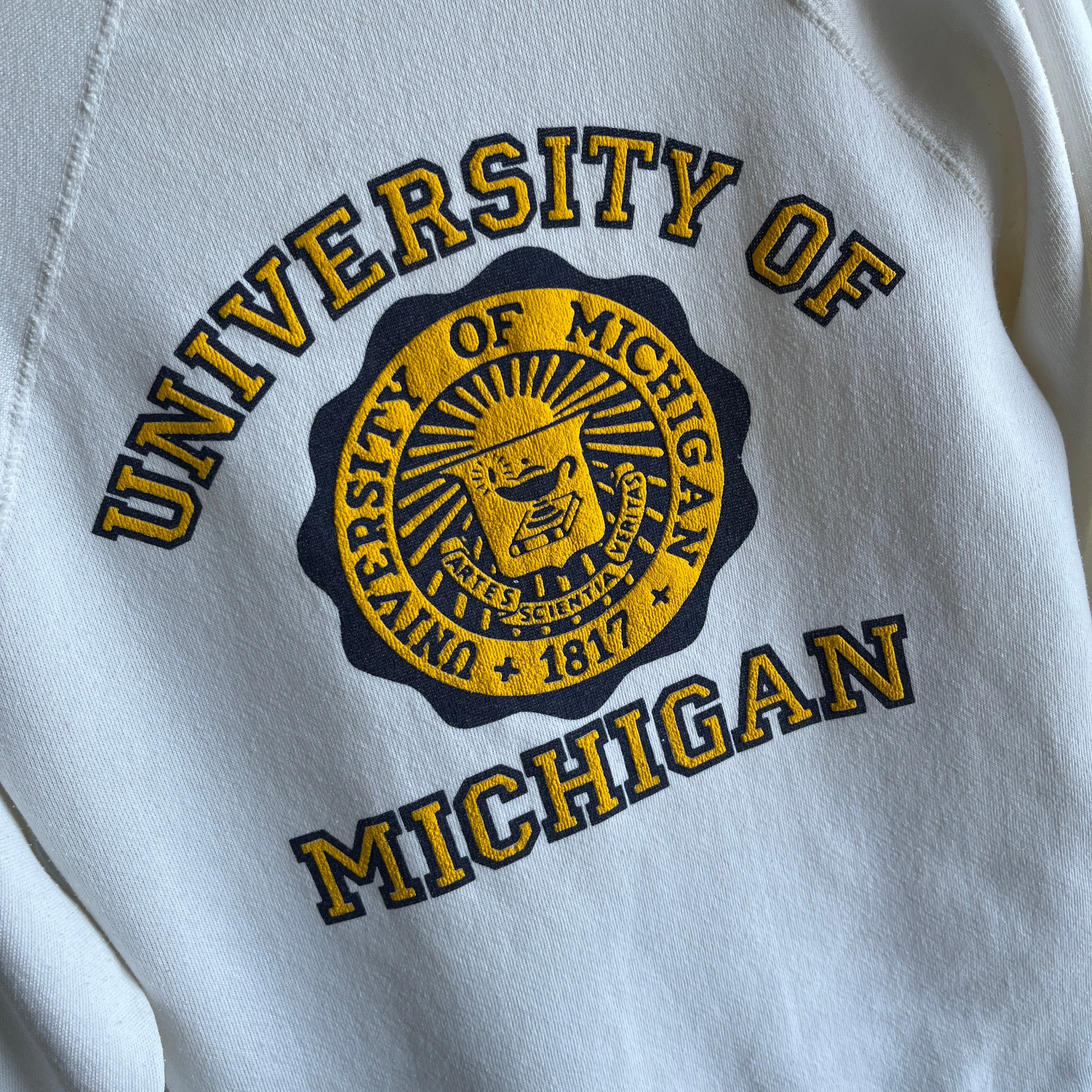 1970/80s University of Michigan Classic University Sweatshirt