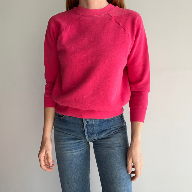 1980s Barbie Pink Raglan - 19" Length (Swoon)