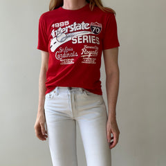 1985 Cardinals vs. Kansas City Royals - Interstate Series Baseball T-Shirt