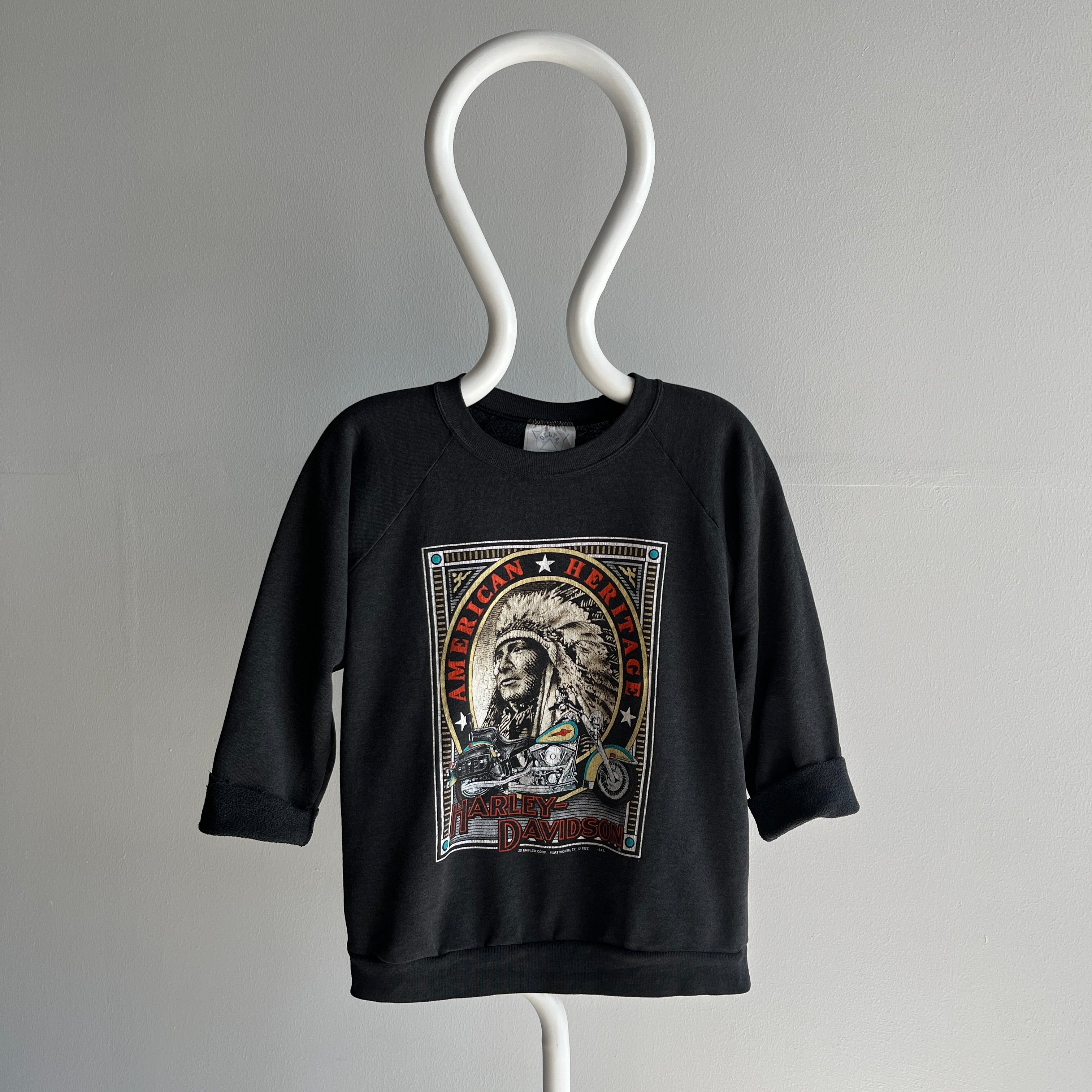 1992 Harley Cut Sleeve Sweatshirt