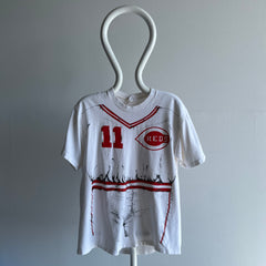 1990s Cincinnati Reds Front and Back (The Back!!!) Next Level T-Shirt