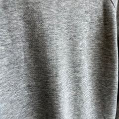 1980s Aged Blank Gray Raglan Sweatshirt by Chalk Line