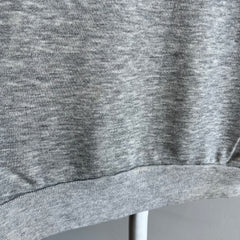 1980s Aged Blank Gray Raglan Sweatshirt by Chalk Line