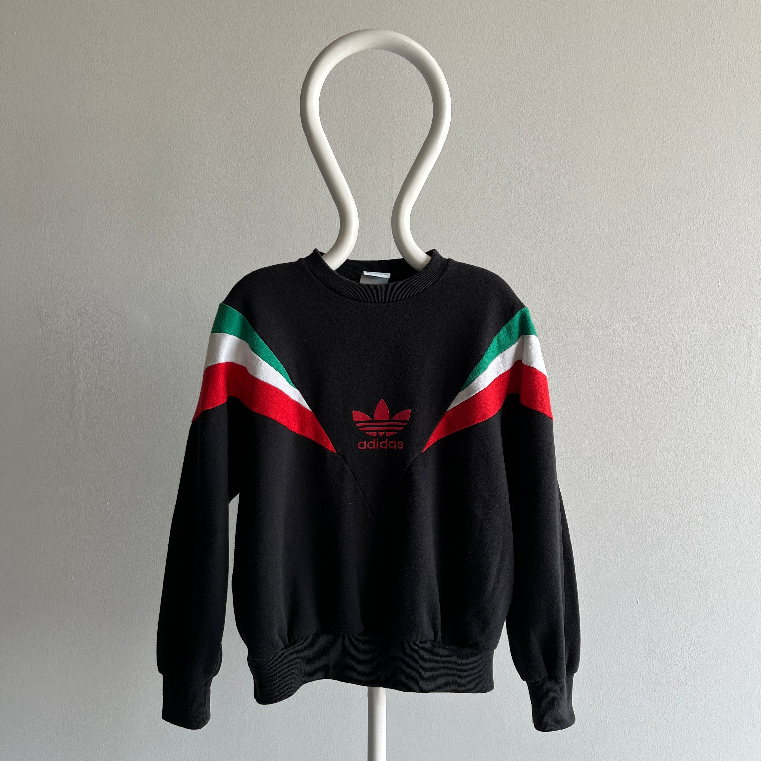 1980s Incredible ADIDAS Sweatshirt with Pockets