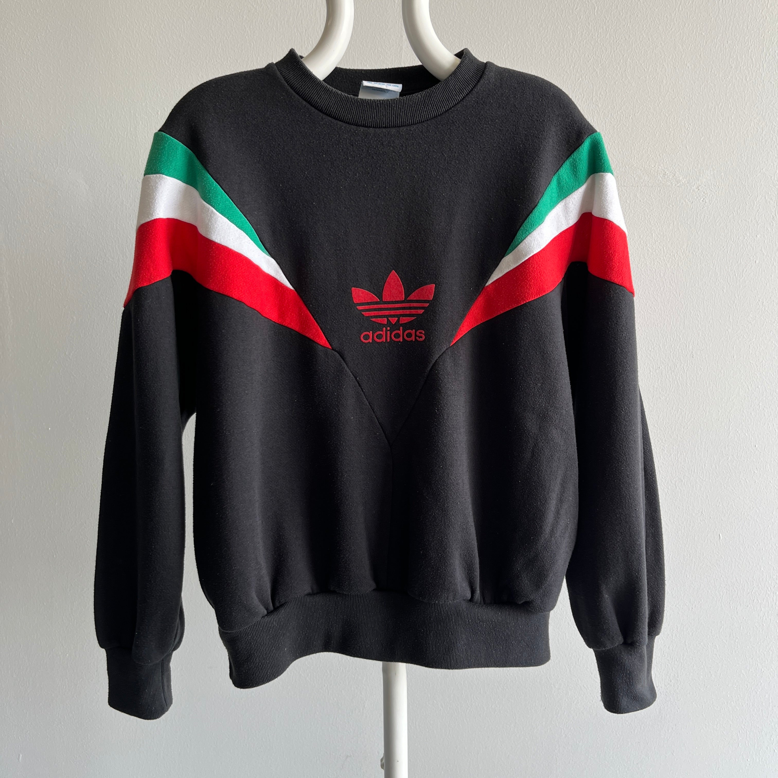 1980s Incredible ADIDAS Sweatshirt with Pockets