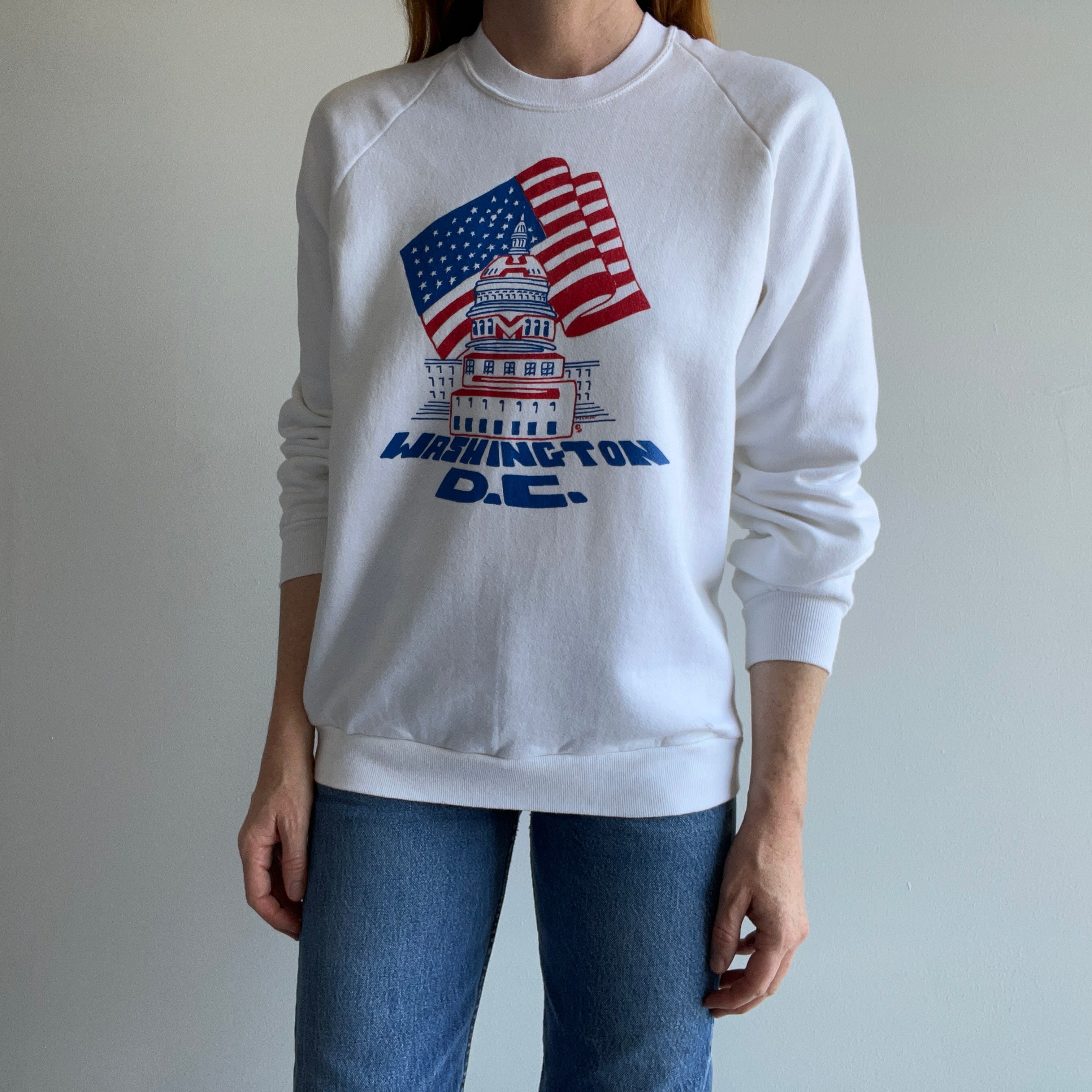 1990 Washington DC Sweatshirt - Great Shape