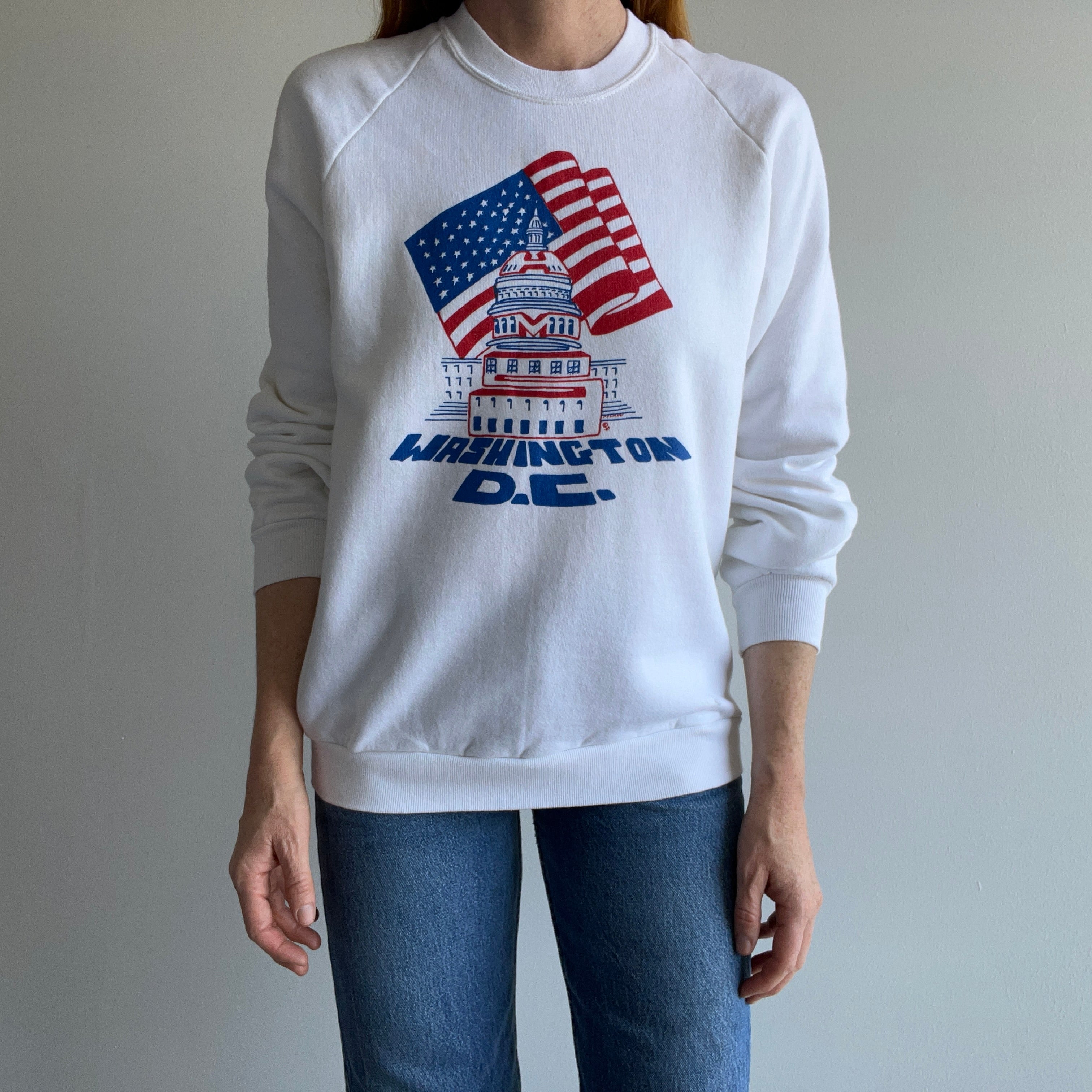 1990 Washington DC Sweatshirt - Great Shape