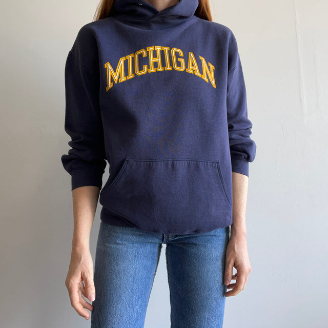 1980s University of Michigan Super Weights by Russell Hoodie