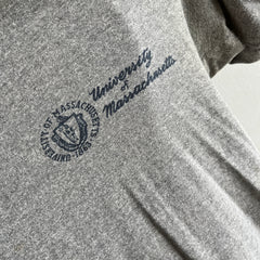 1970s University of Massachusetts Ring Tee - WOW