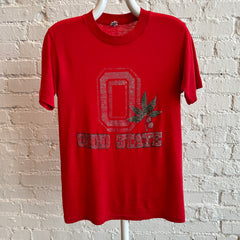 1980s Thinned Out Tattered and Torn The Ohio State Buckeye T-Shirt