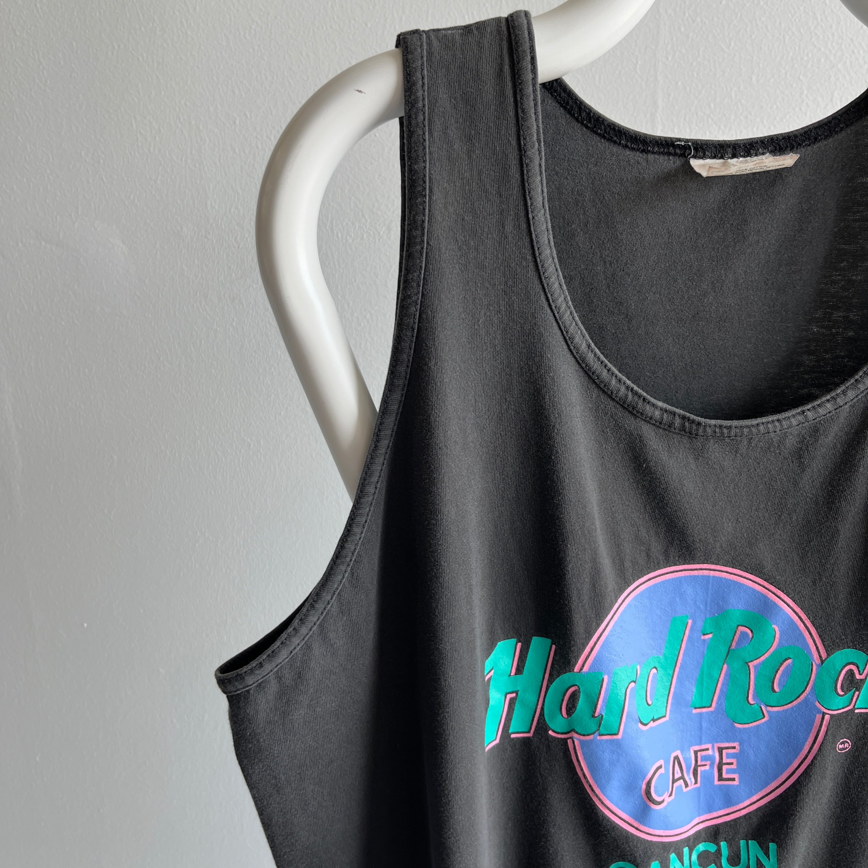 1980s Hard Rock Cancun Cotton Tank Top