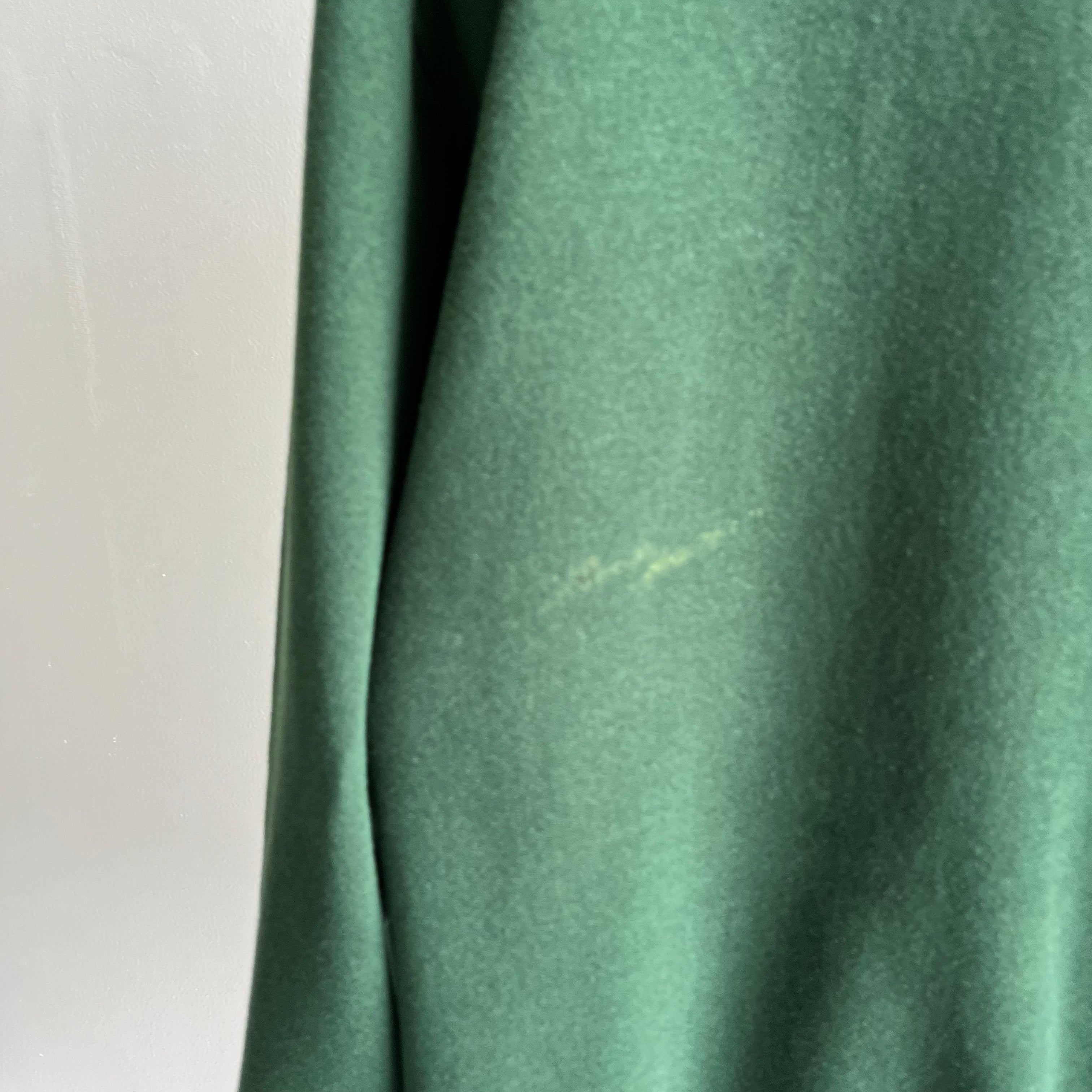 1990/00s Blank Hunter Green Sweatshirt