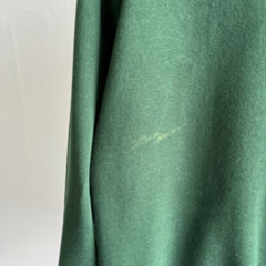 1990/00s Blank Hunter Green Sweatshirt