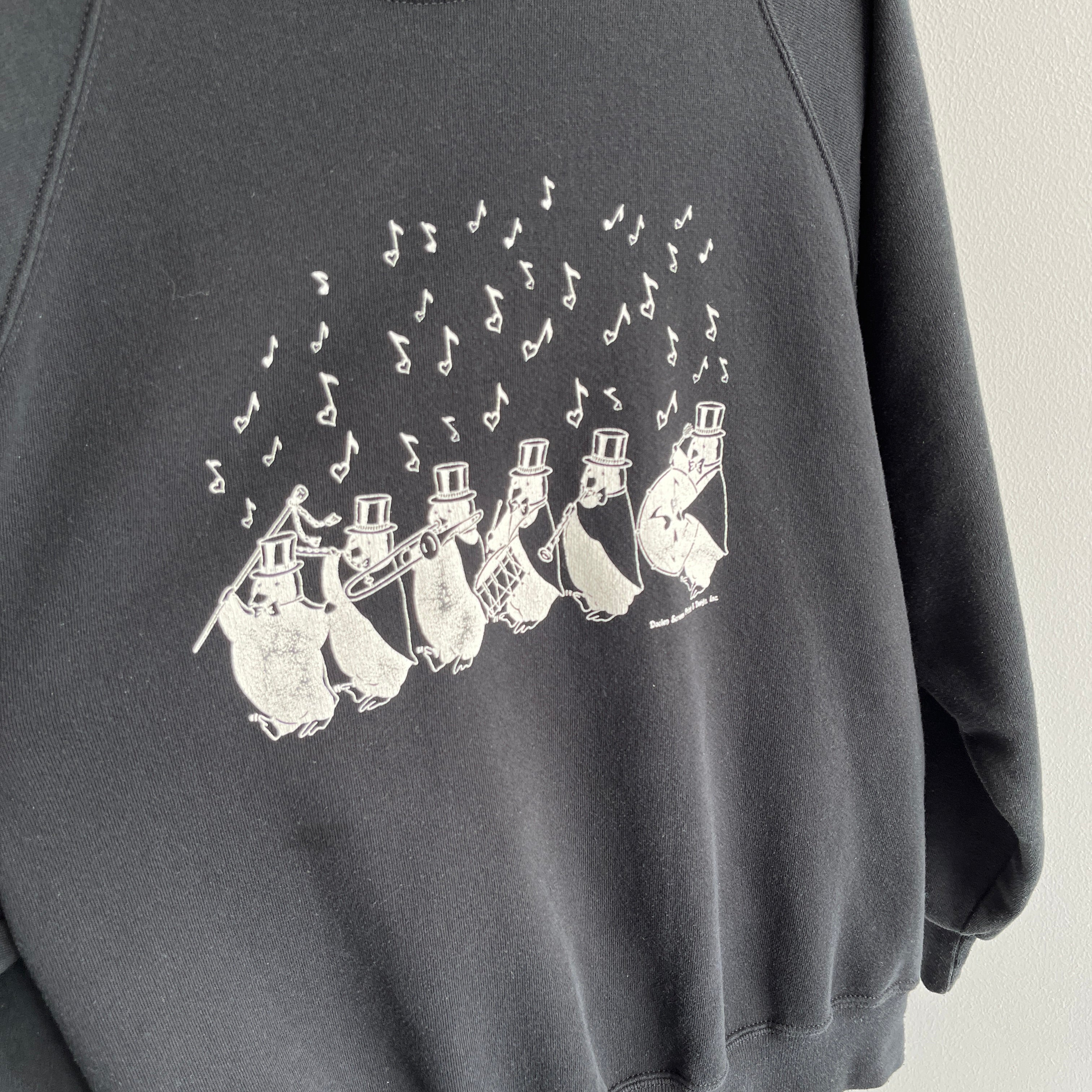 1980s A Band of Penguins Sweatshirt