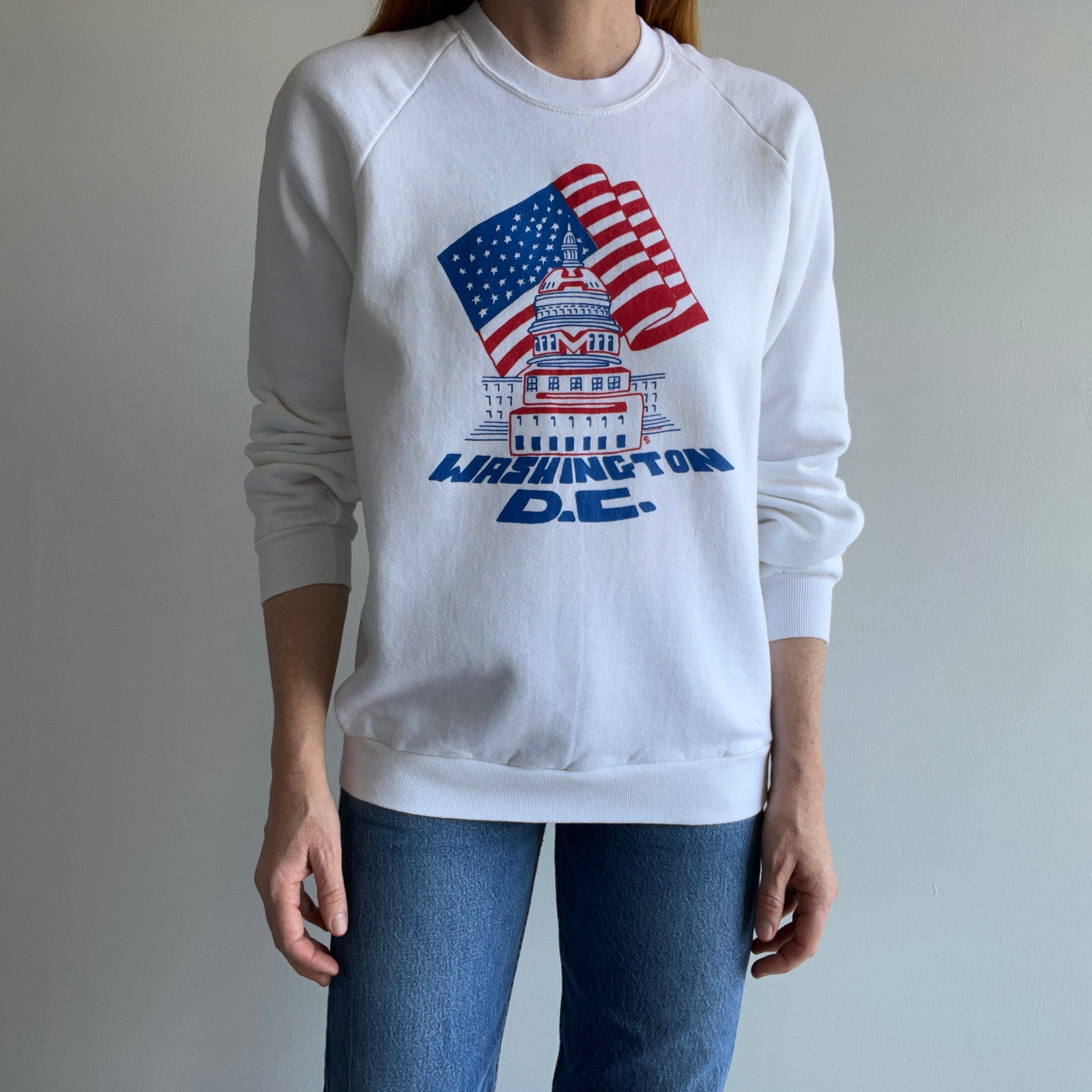 1990 Washington DC Sweatshirt - Great Shape