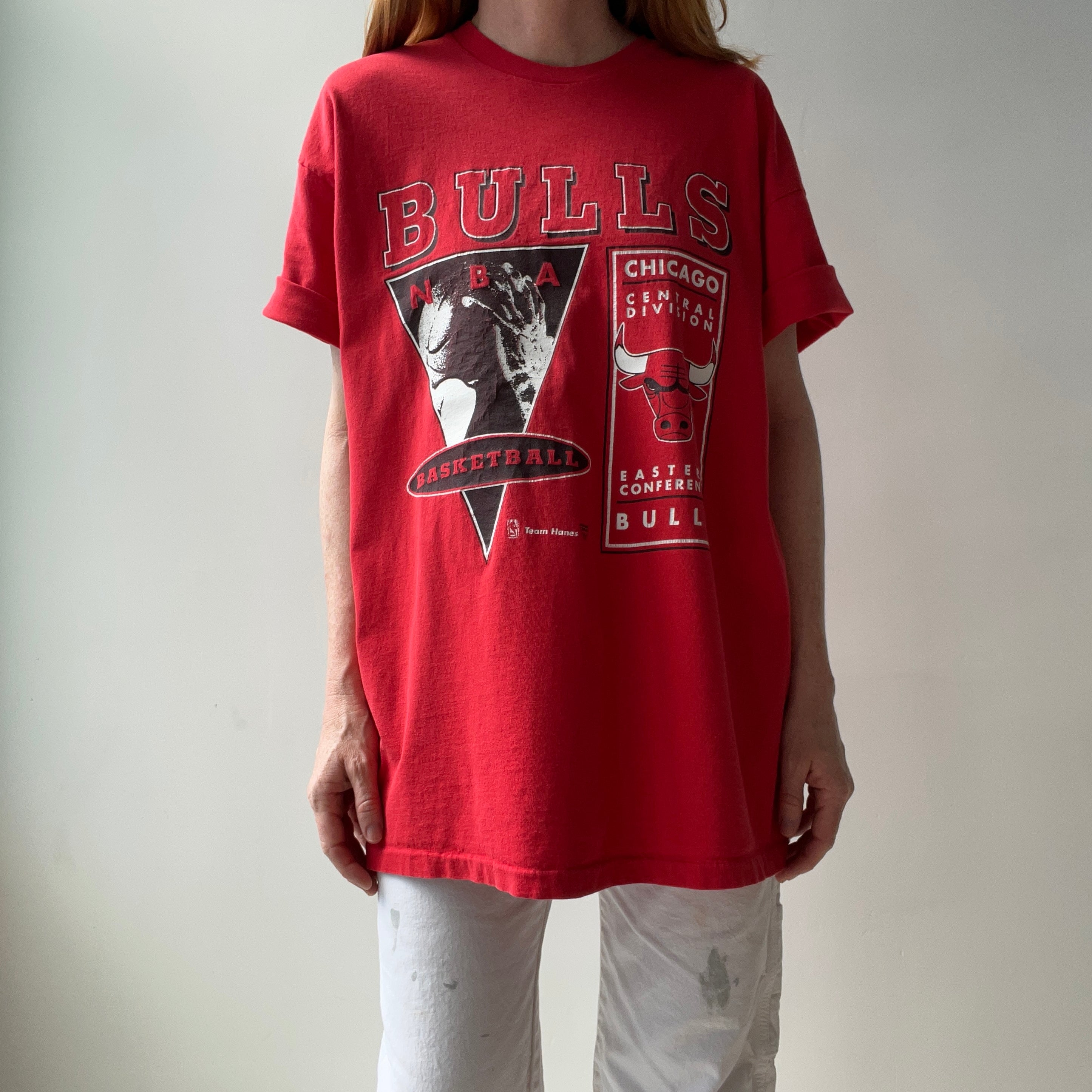 1990s Chicago Bulls USA Made Single Stitch T-Shirt