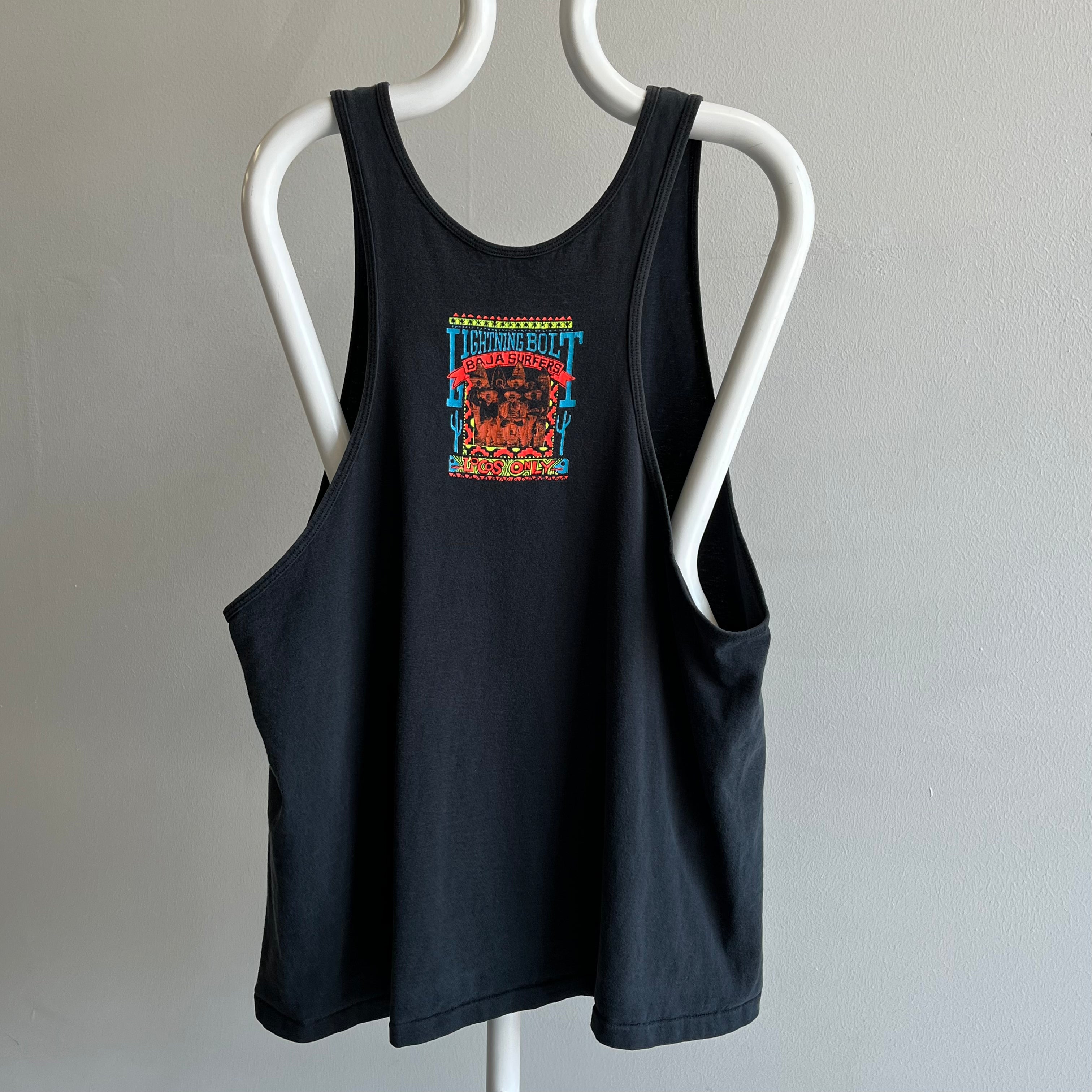 1980s Lightning Bolt Baja Surfers Tank Top