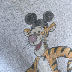 1980s Tigger Dressed Up As Mickey Faded T-Shirt