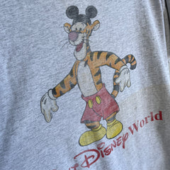 1980s Tigger Dressed Up As Mickey Faded T-Shirt