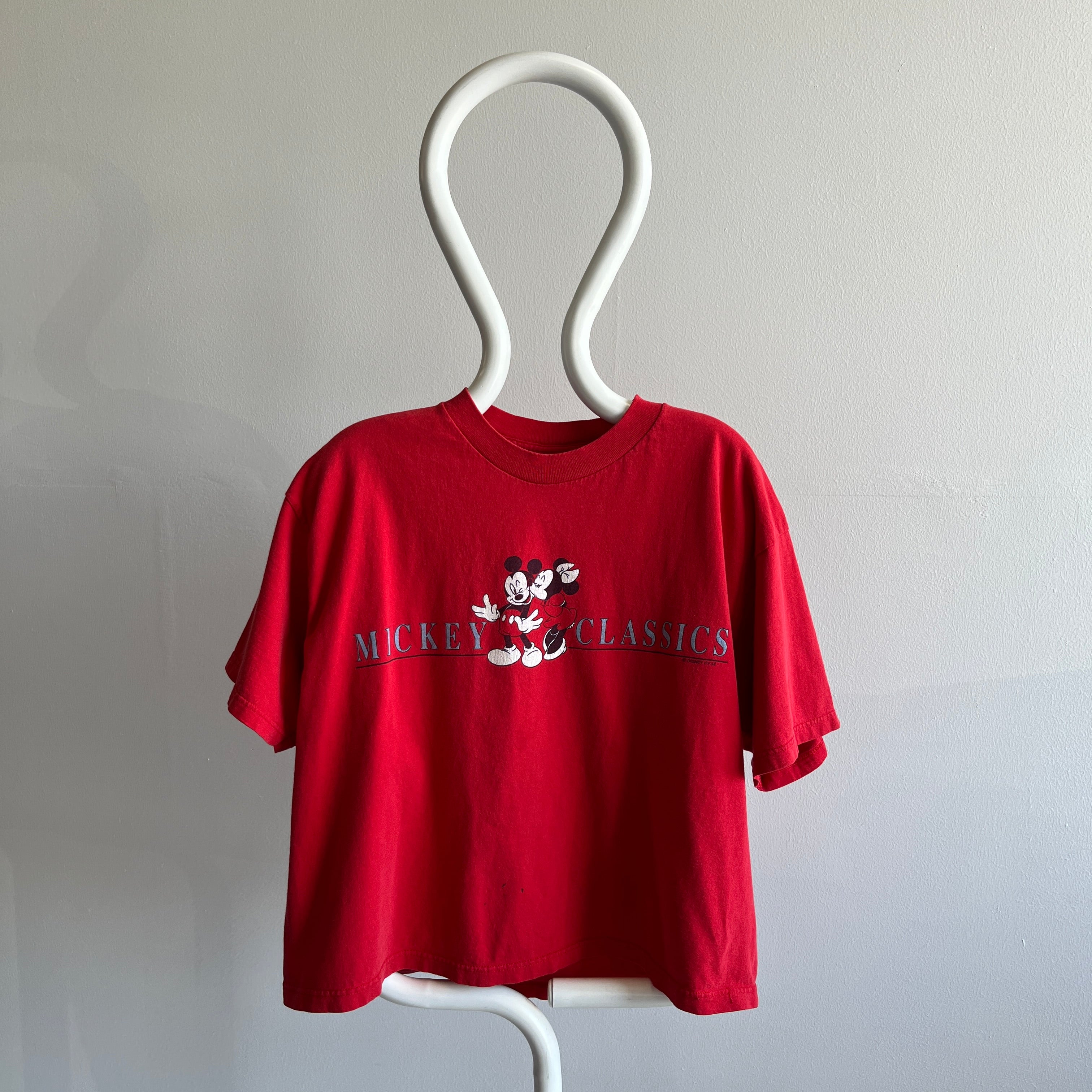 1990s Mickey Classics Cotton Crop T-Shirt