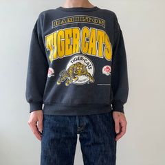 1993 Black Hamilton Tiger Cats Football Sweatshirt